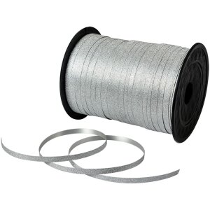 Clayre & Eef LI0148 Стрічка подарункова Срібна 0.5см...