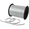 Clayre & Eef LI0148 Стрічка подарункова Срібна 0.5см x 228м блискітками