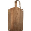 Clayre & Eef 6H2390 Дошка для нарізання деревяна коричнева 25x2x50 см в стилі кантрі
