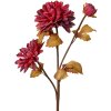 Clayre & Eef 6PL0387R Квітка штучна червоно-коричнева 10x10x66 см
