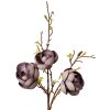 Clayre & Eef 5PL0169BL Декоративная ветка фиолетово-коричневая 106 см пластик