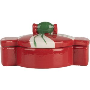 Горщик для зберігання Clayre & Eef 6CE2148 з кришкою...