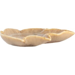 Clayre & Eef 6CE2150 Миска Листья коричневая керамика...