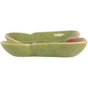 Clayre & Eef 6CE2152 Миска Butterfly Green Red...