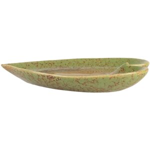 Clayre & Eef 6CE2154 Миска Листья Зеленые Коричневые...