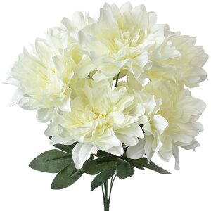 Clayre & Eef 6PL0377W Квітка штучна біла 20x20x49 см