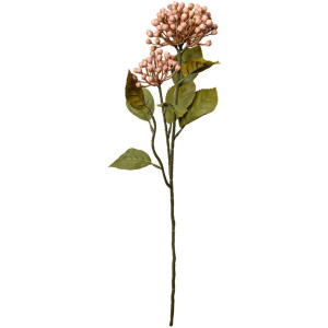Clayre & Eef 6PL0386P Искусственный цветок Розово-зеленый 8x7x53 см пластик