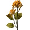 Clayre & Eef 6PL0386Y Искусственный цветок желто-зеленый 8x7x53 см пластик