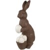 Clayre & Eef 5MG0055 Украшение Кролик коричневый белый 47x25x82 см Стиль кантри