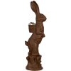 Clayre & Eef 5MG0056 Украшение Кролик коричневый 29x20x91 см Оксид магния