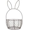 Clayre & Eef 6Y5794 Набор из 2 металлических корзин коричневого цвета Ø 33x55 см Ø 27x45 см