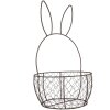 Clayre & Eef 6Y5794 Набор из 2 металлических корзин коричневого цвета Ø 33x55 см Ø 27x45 см