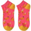 Juleeze JZSSK0001 Socken Rosa Gelb 36-41