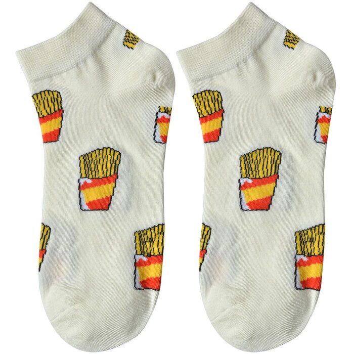 Juleeze JZSSK0003 Носки бежевые 36-41 Pommes Print Высококачественный полиэстер