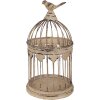 Clayre & Eef 5Y1283 Декор Клетка для птиц Набор Антик Коричневый Ø32x60 Ø23x40 см