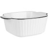 Clayre & Eef 6CEBO0213 Керамическая чаша бело-черная 15x12x5 см 400 мл Современный