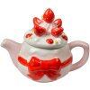 Чайник Clayre & Eef "Клубничный торт" 325 мл, керамика