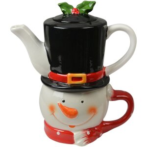 Clayre & Eef Tea for One Снежный Человек Чайник...