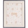 Clayre & Eef 2F1226S Рамка для фото Бело-голубая 10x15 см в стиле кантри MDF стекло