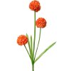 Clayre & Eef 5PL0132O Украшение Ветка с цветами оранжевая 12x8x84 см