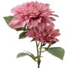 Clayre & Eef 6PL0339P Украшение Ветка с цветами розовая 62 см
