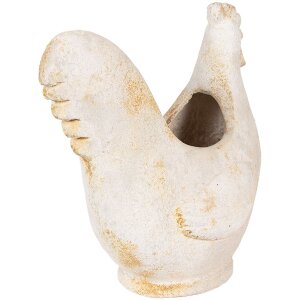 Clayre & Eef 6MG0115 Декоративный цветочный горшок бежево-коричневый 36x18x35 см
