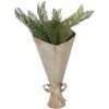 Clayre & Eef Горшок для цветов из железа, зеленоватые тона, винтаж, 50 см