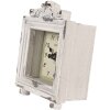 Настільний годинник Clayre & Eef 6KL0832 Вінтажний сіро-бежевий 10x6x14 см 1xAA Скло Дерево