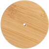 Clayre & Eef 6GL4719S Банка для хранения с крышкой прозрачная Ø 7x10 см стекло дерево