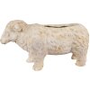 Clayre & Eef 6MG0114 Декоративний вазон для квітів Бежево-коричневий 48x19x26 см Стиль кантрі
