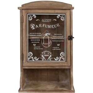 Clayre & Eef 50812 Шкаф настенный Коричневый 32x15x54...