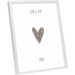 Deknudt S029D1 Лаконічна фоторамка 18x24 см, матове срібло