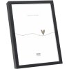Deknudt S029S2 Простой алюминиевый фоторамка 18x24 см матовый черный