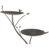 Clayre & Eef 6Y5656 Поїлка для птахів Метал Антик Зелено-коричневий 38x43x78см