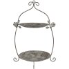 Clayre & Eef 6Y5657 Етажерка 34x32x50 см Зелено-коричневий антикварний метал у вінтажному стилі