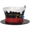 Clayre & Eef 6Y5736 Декоративний капелюх Ø22x12 см Чорний, Синій, Золотий