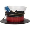 Clayre & Eef 6Y5736 Декоративний капелюх Ø22x12 см Чорний, Синій, Золотий