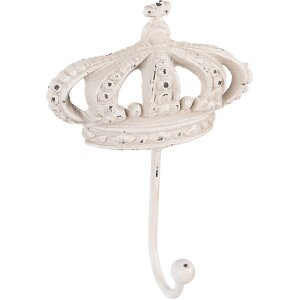 Clayre & Eef 6Y5773 Настенный крючок Iron White...