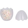 Банка для сыпучих продуктов Clayre & Eef с крышкой 8x12 см в стиле кантри