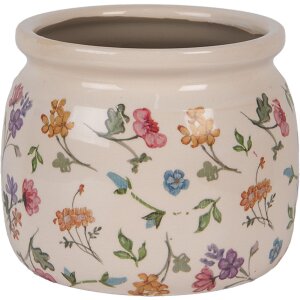 Ваза для цветов Clayre & Eef Floral Бежевая...