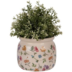 Ваза для цветов Clayre & Eef Floral Бежевая...