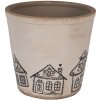 Декоративный горшок для цветов Clayre & Eef Ø 21x20 см