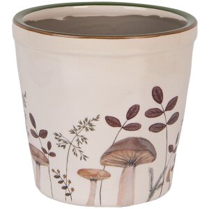 Декоративный горшок для цветов Clayre & Eef Ø 15x14 см