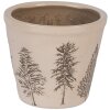 Декоративный горшок для цветов Clayre & Eef Ø 12x11 см
