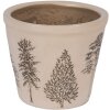 Декоративный горшок для цветов Clayre & Eef Ø 12x11 см