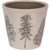 Декоративный горшок для цветов Clayre & Eef Ø 21x20 см