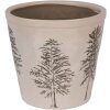 Декоративный горшок для цветов Clayre & Eef Ø 21x20 см