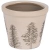 Декоративный горшок для цветов Clayre & Eef Ø 8x7 см
