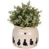 Декоративный горшок для цветов Clayre & Eef Ø 16x13 см