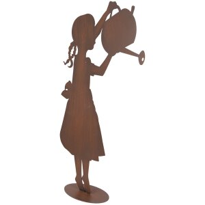 Clayre & Eef Декофигура Ребенок с лейкой с эффектом...
